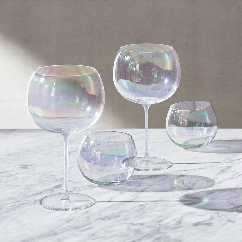 LSA International Bubble Balloon Glasses, Set of 4 - Modern Quests