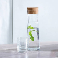 LSA International Gio Line Carafe With Cork Stopper 1350ml