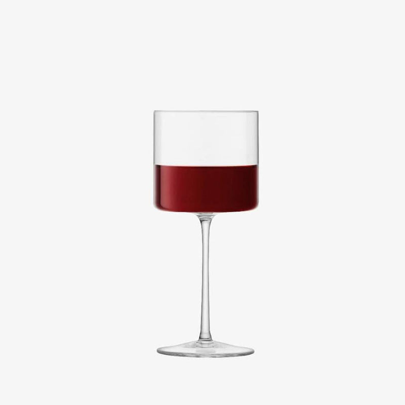 LSA International Otis Red Wine Glasses, Set of 2 - Modern Quests