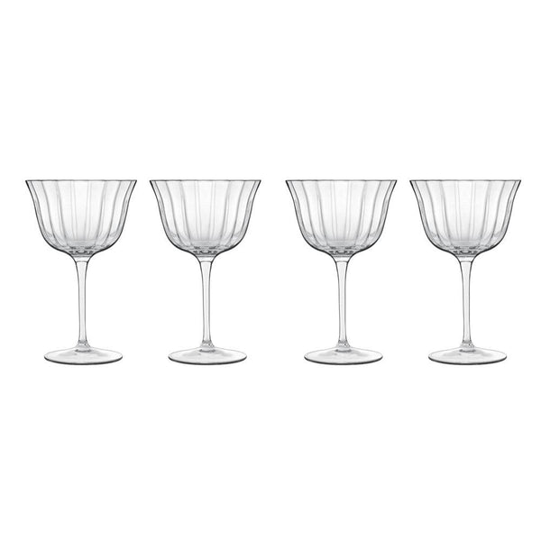 Luigi Bormioli Bach Cocktail Glasses, Set of 4 - Modern Quests