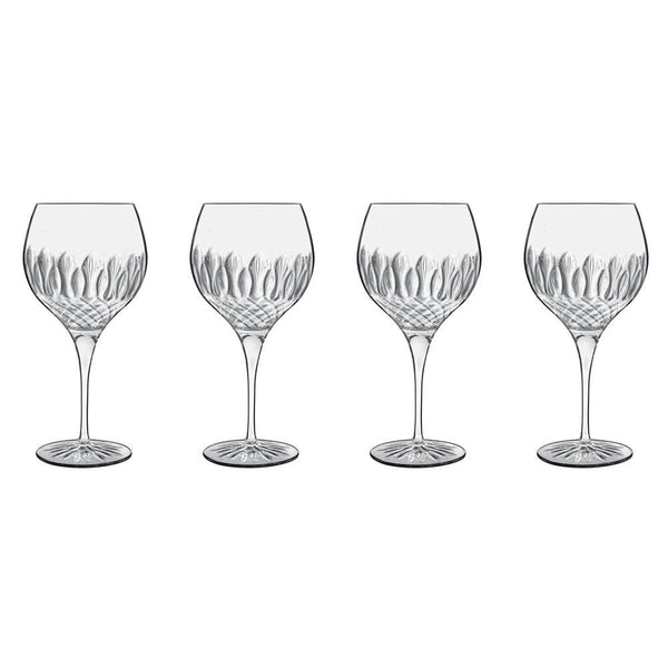 Luigi Bormioli Diamante Gin & Tonic Glasses 650ml, Set of 4