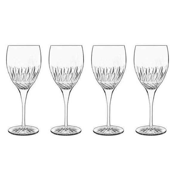 Luigi Bormioli Diamante Red Wine Glasses, Set of 4 - Modern Quests