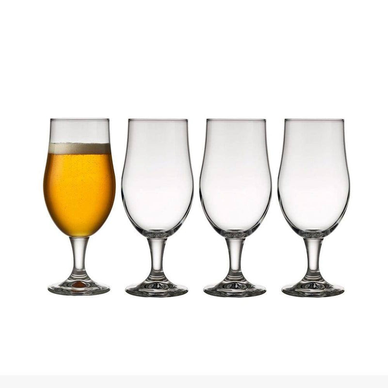 Lyngby Glas Juvel Beer Glasses 490ml, Set of 4