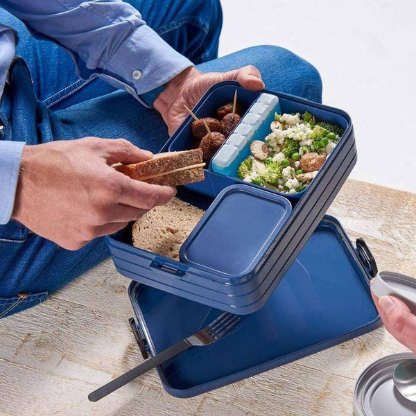 Mepal Netherlands Bento Lunch Box Large - Nordic Denim