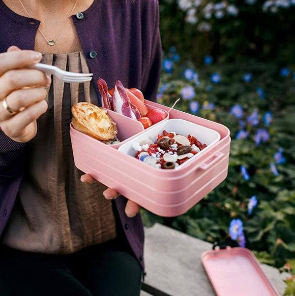 Mepal Netherlands Bento Lunch Box Medium - Nordic Pink - Modern Quests