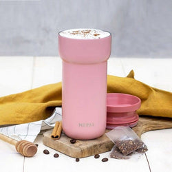 Mepal Netherlands Ellipse 375ml Insulated Cup - Nordic Pink - Modern Quests
