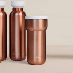 Mepal Netherlands Ellipse 375ml Insulated Cup - Rose Gold - Modern Quests