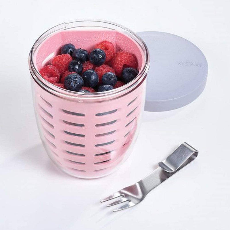 Mepal Netherlands Ellipse Fruit Pot - Nordic Pink - Modern Quests