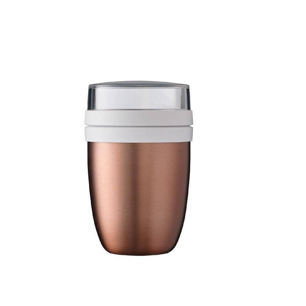 Mepal Netherlands Ellipse Insulated Lunch Pot - Rose Gold - Modern Quests