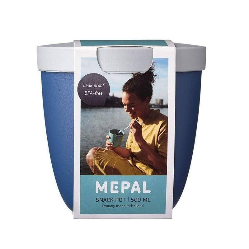 Mepal Netherlands Ellipse Snack Pot - Nordic Denim - Modern Quests