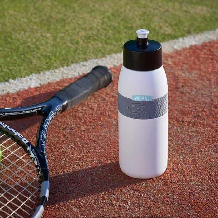Mepal Netherlands Ellipse Sports Water Bottle 500ml - White - Modern Quests