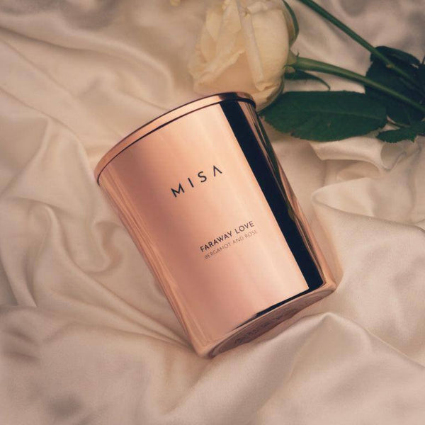 Misa Candles Blush Collection Scented Candle - Faraway Love - Modern Quests