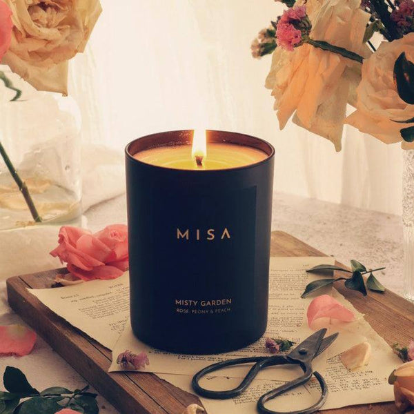 Misa Candles Forever Collection Scented Candle - Misty Garden - Modern Quests