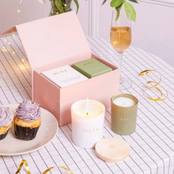 Misa Candles Kefi Breeze Scented Candles Gift Box