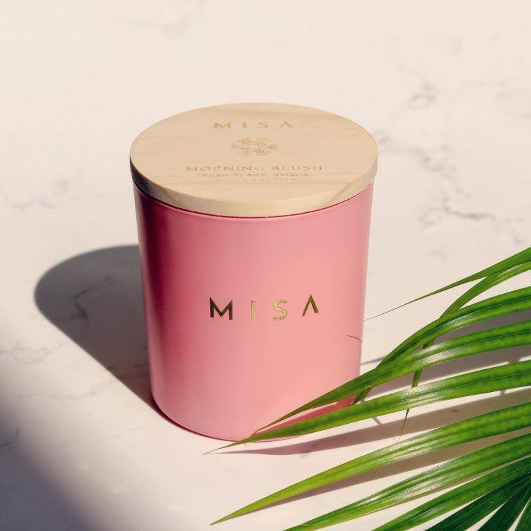 Misa Candles Serendipity Collection Scented Candle - Morning Blush