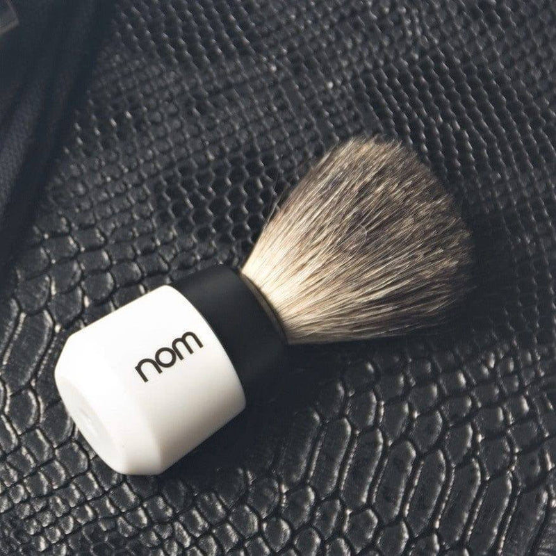 Muhle Germany Max Badger Shaving Brush - White - Modern Quests