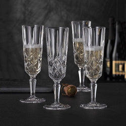 Nachtmann Noblesse Champagne Glasses, Set of 6 - Modern Quests
