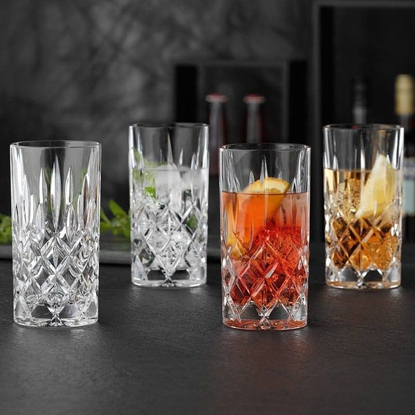Nachtmann Noblesse Long Drink Glasses 375ml, Set of 6
