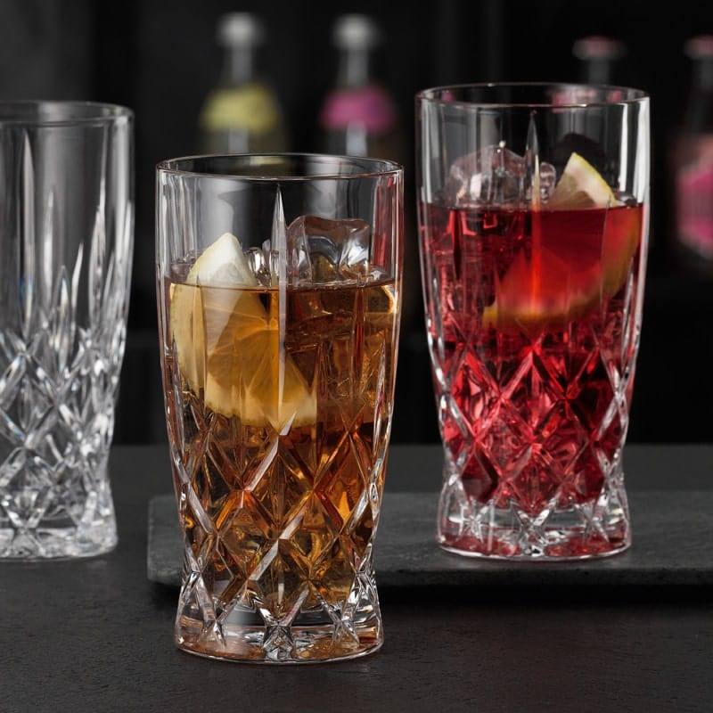 Nachtmann Noblesse Soft Drink Glasses, Set of 4 - Modern Quests