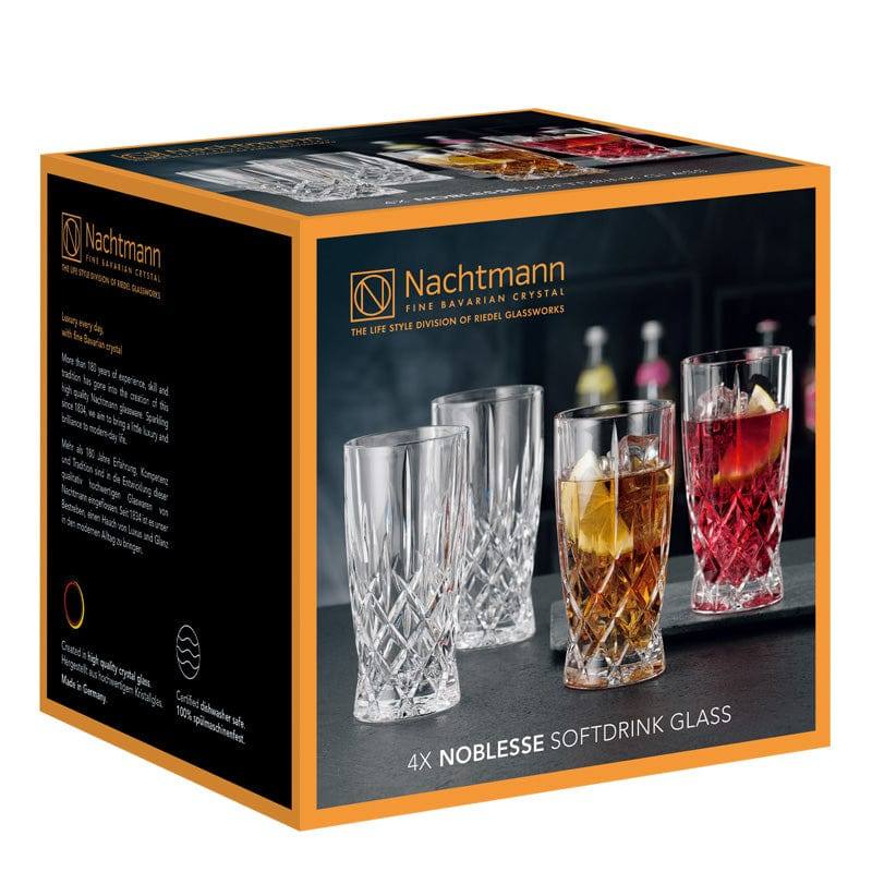Nachtmann Noblesse Soft Drink Glasses, Set of 4 - Modern Quests