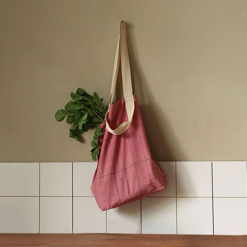 Nappa Dori Grocery Tote Bag - Pink - Modern Quests
