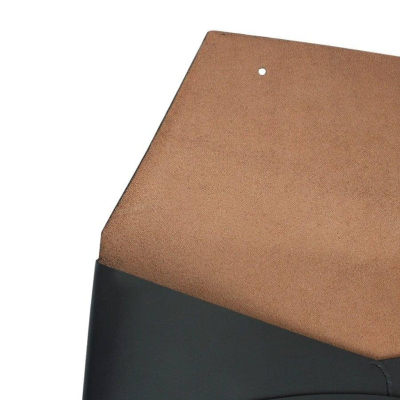 Nappa Dori Leather Wrap Sleeve 13" - Black - Modern Quests