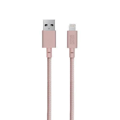 Native Union Belt Cable Apple USB-A to Lightning - Rose - Modern Quests