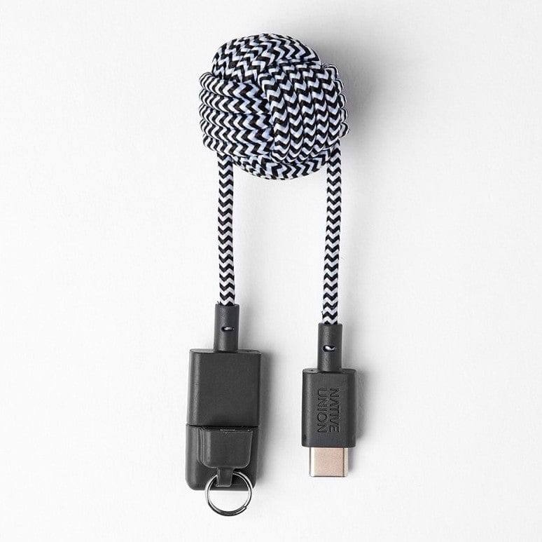 Native Union Key Cable Android USB-A to USB-C - Zebra - Modern Quests