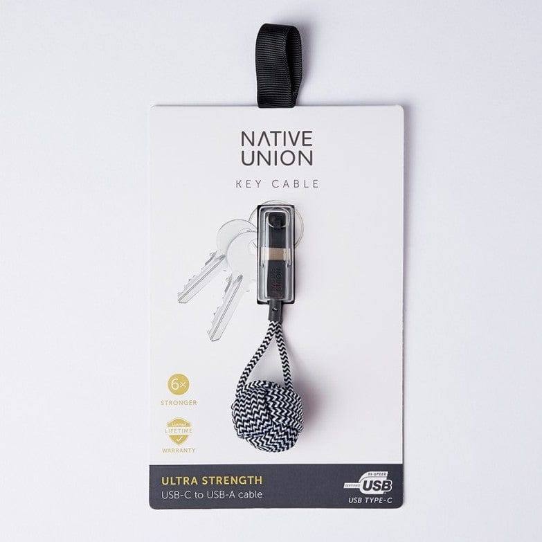 Native Union Key Cable Android USB-A to USB-C - Zebra - Modern Quests