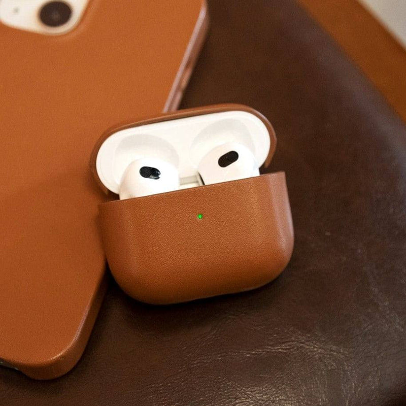 Native Union Leather Case for AirPods Gen 3 - Tan