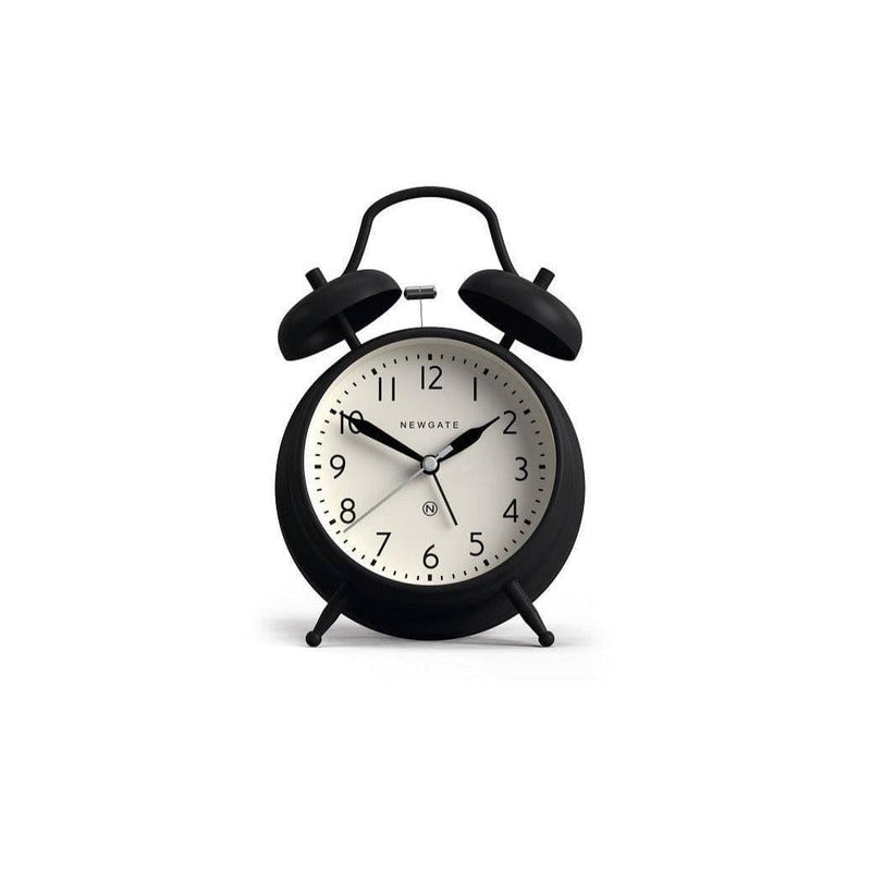 NEWGATE London Covent Garden Alarm Clock - Cave Black - Modern Quests