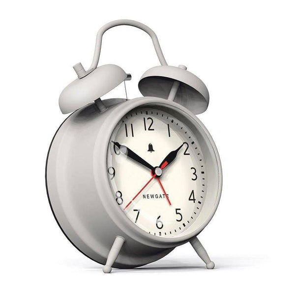 NEWGATE London Covent Garden Alarm Clock - Matt Grey - Modern Quests
