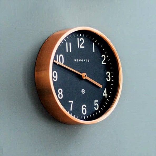 NEWGATE London Master Edwards Wall Clock - Radial Copper - Modern Quests
