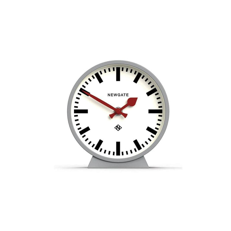 NEWGATE London Railway Mantel Clock - Grey - Modern Quests