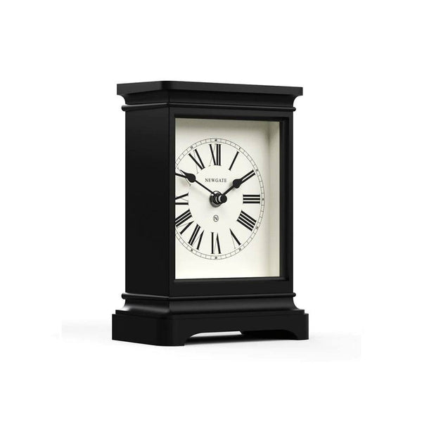 NEWGATE London Time Lord Mantel Clock - Black