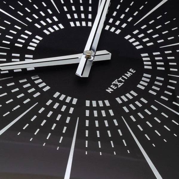 Nextime Excentric Wall Clock 40cm - Black