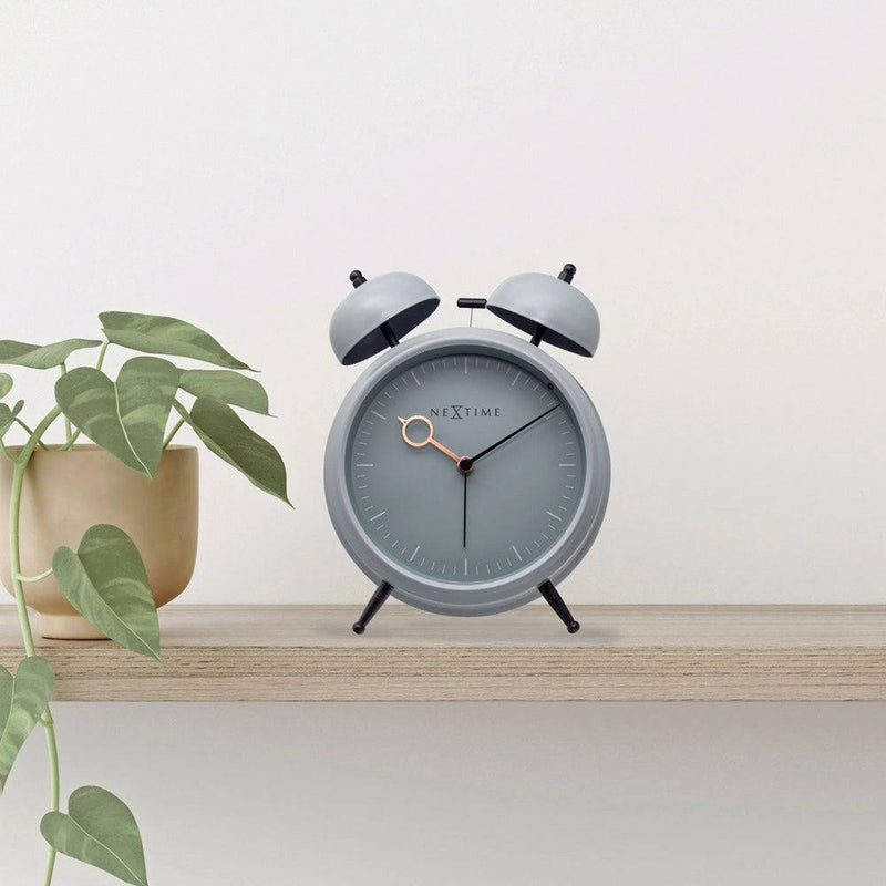 Nextime Golden Hour Alarm Clock - Blue Grey