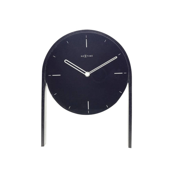 Nextime Noa Table Clock - Black Wood