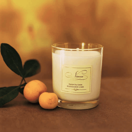 Niana Mandarin Lime Scented Candle - Modern Quests