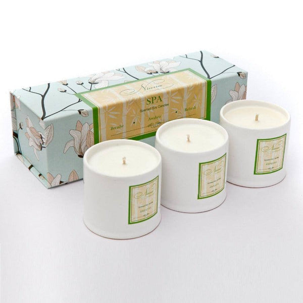 Niana Spa Collection - Set of 3 Candles - Modern Quests