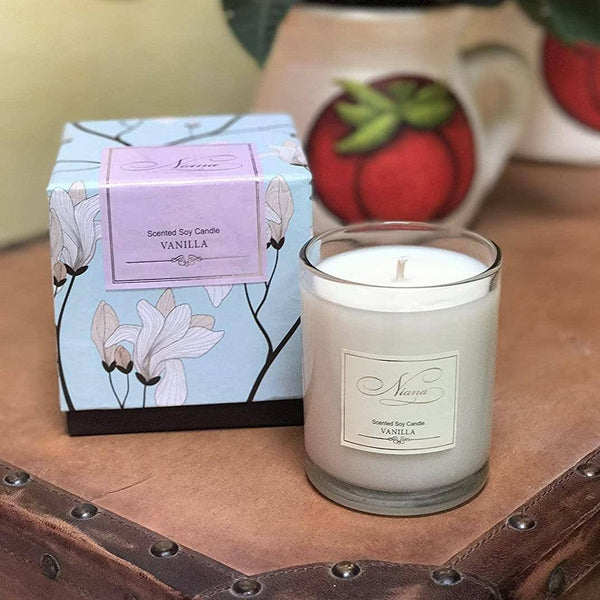 Niana Vanilla Scented Candle - Modern Quests