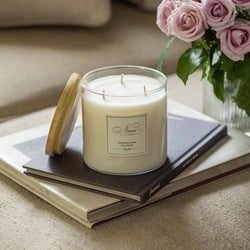 Niana Wild Rose Deluxe Scented Candle