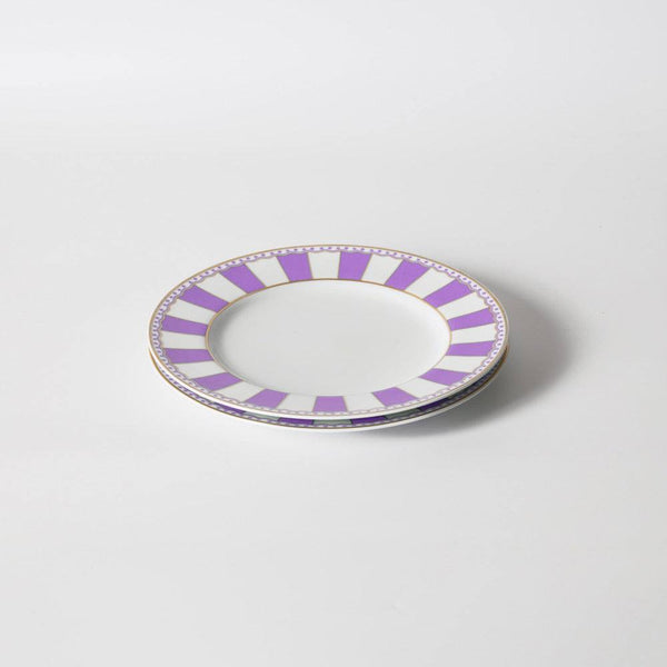 Noritake Carnivale Quarter Plates, Set of 2 - Lavender