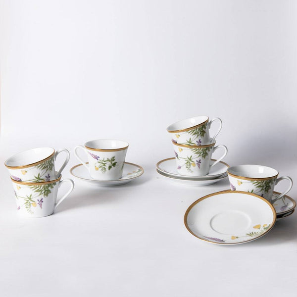 Noritake New Morning 12-piece Porcelain Tea Set