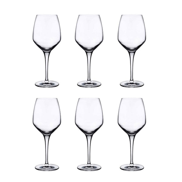 NUDE Turkey Fame White Wine Glasses 265ml, Set of 6