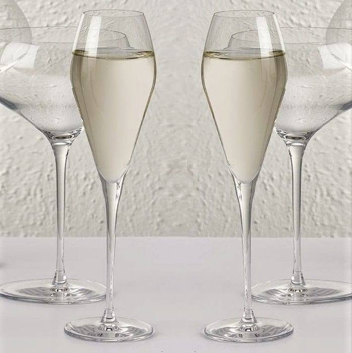 NUDE Turkey Fantasy Champagne Glasses, Set of 2 - Modern Quests