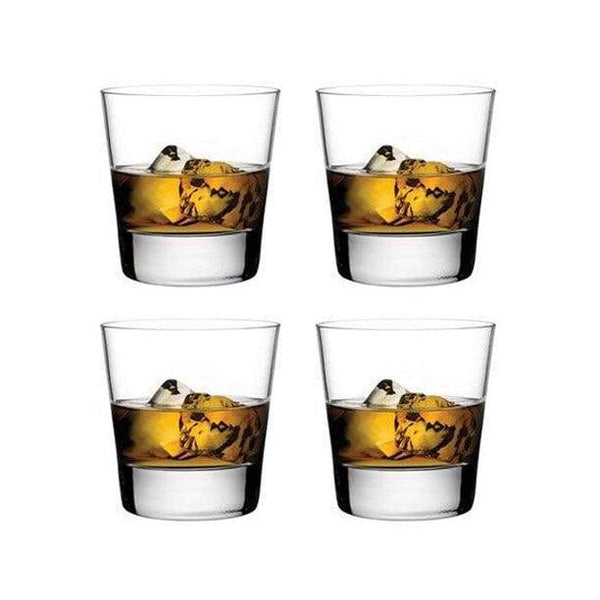 NUDE Turkey Highland Whiskey Tumblers 370ml, Set of 4