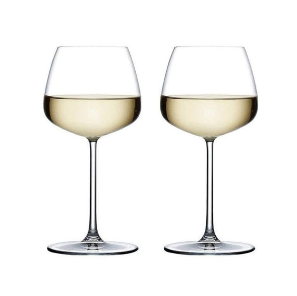 Mirage White Wine Glasses, Set of 2
