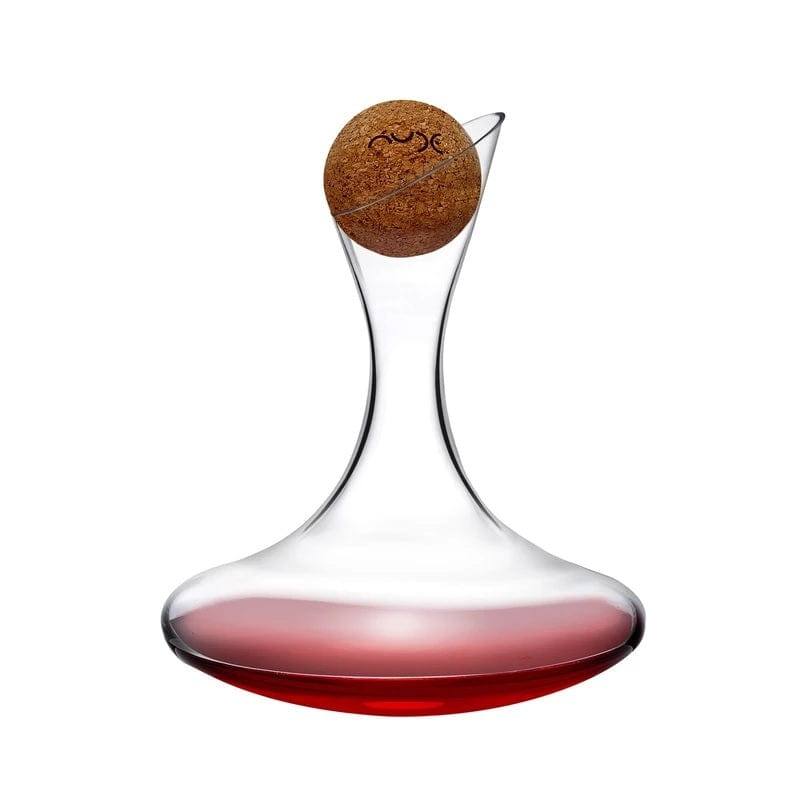 NUDE Turkey Oxygen Wine Carafe with Cork Stopper - Modern Quests