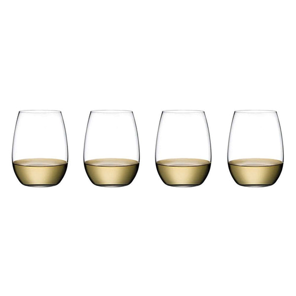 NUDE Turkey Pure White Wine Glasses 390ml, Set of 4